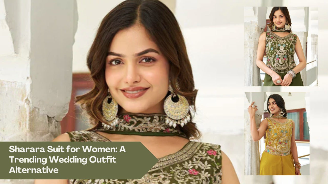 Sharara Suit for Women: A Trending Wedding Outfit Alternative
