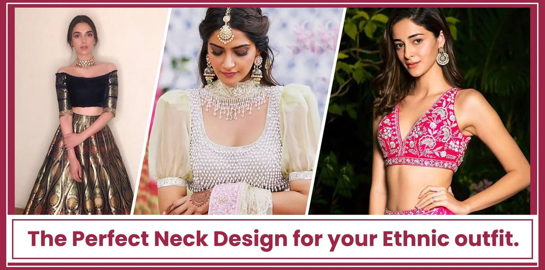 Front Neck Design For Lehenga Choli To Look Amazing - Ethnic Plus In