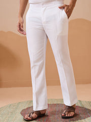 Enchanting White Thread Work Silk Marriage For Men Kurta With Pant And Jacket