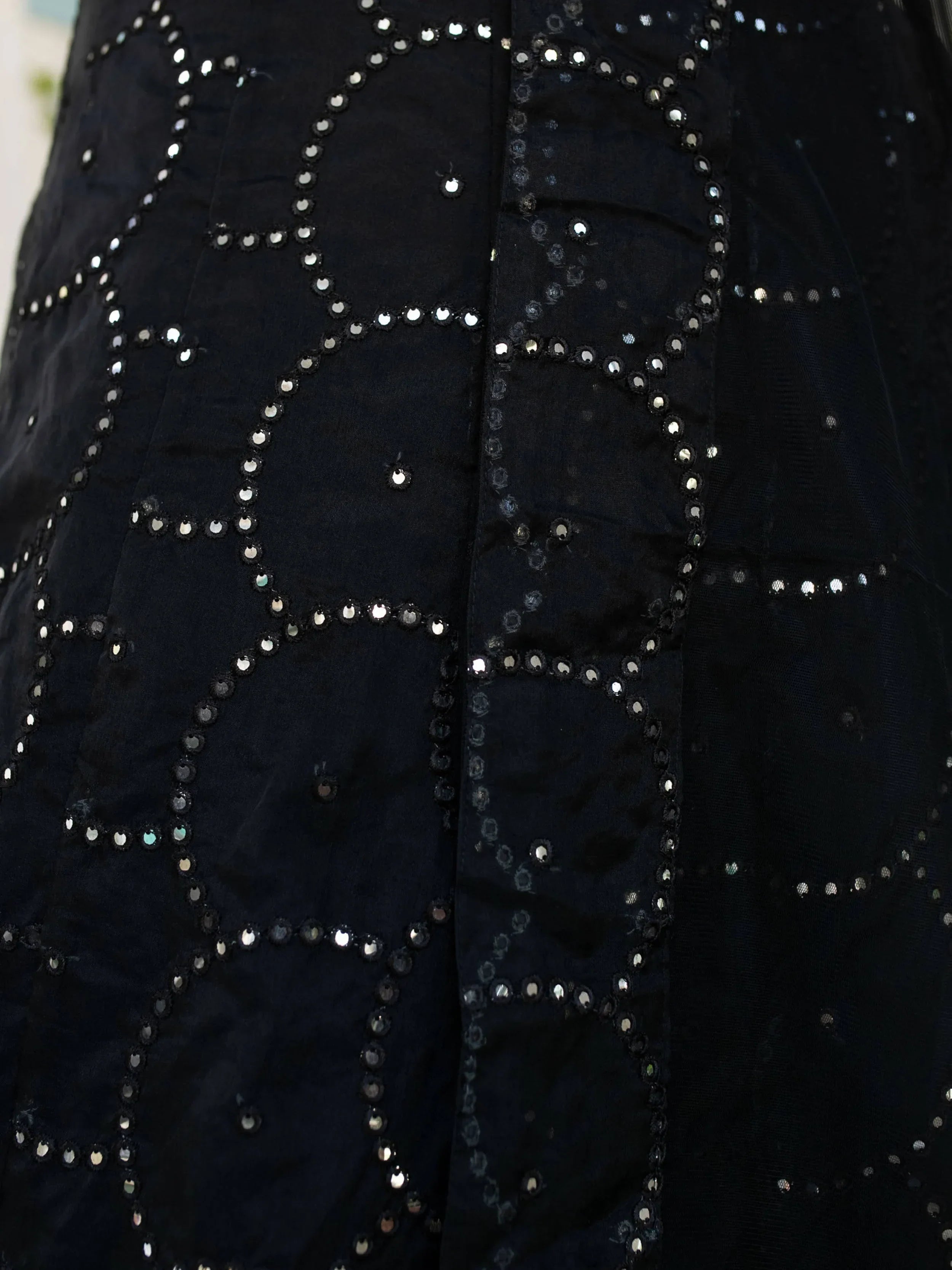 Marvelous Black Sequins Organza Party Wear Lehenga Choli