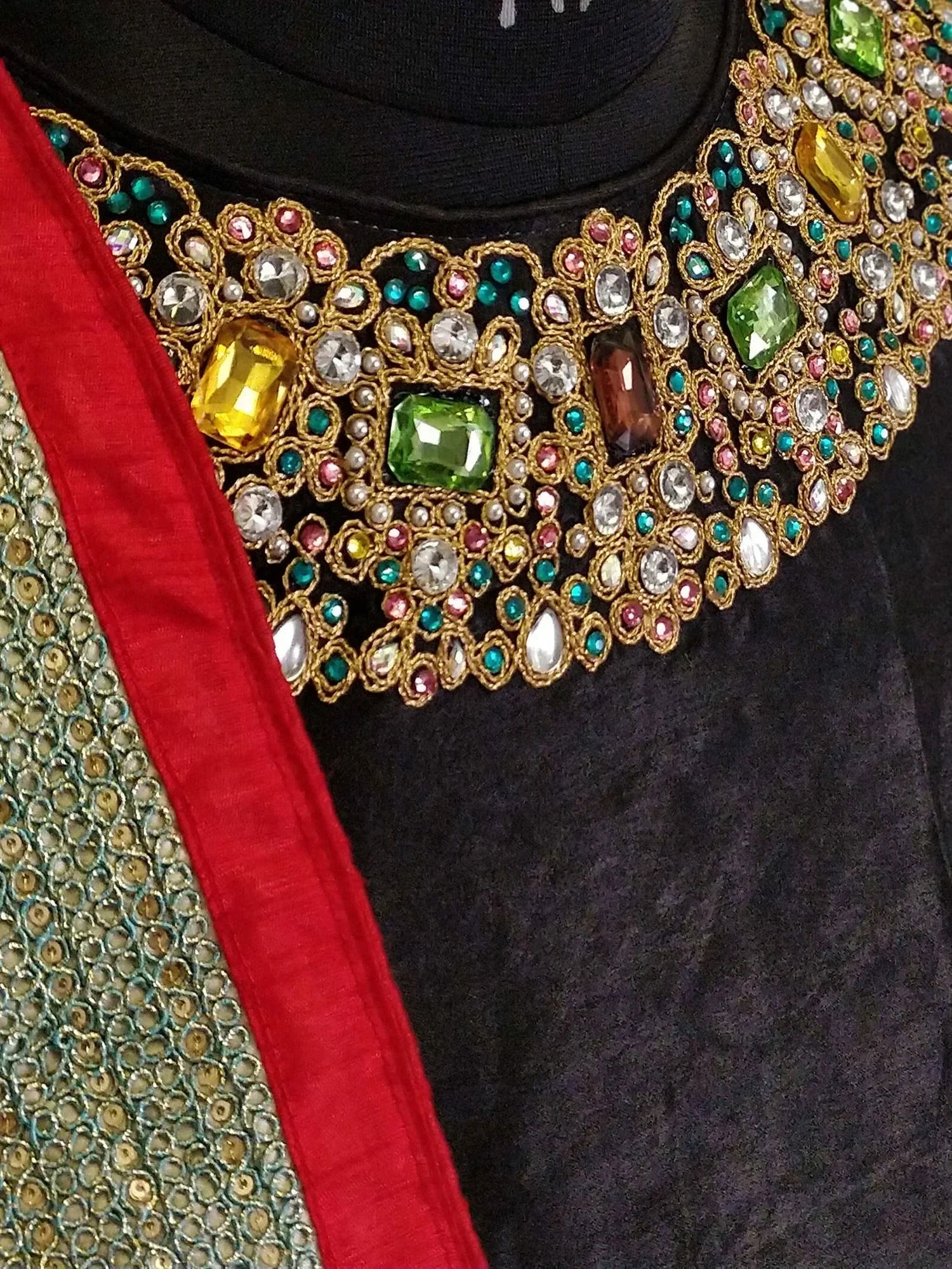 Anushka Sharma Multi-Color Floral Printed Silk Wedding Lehenga Choli