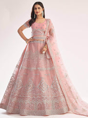 Premium bridal lehenga with embroidery