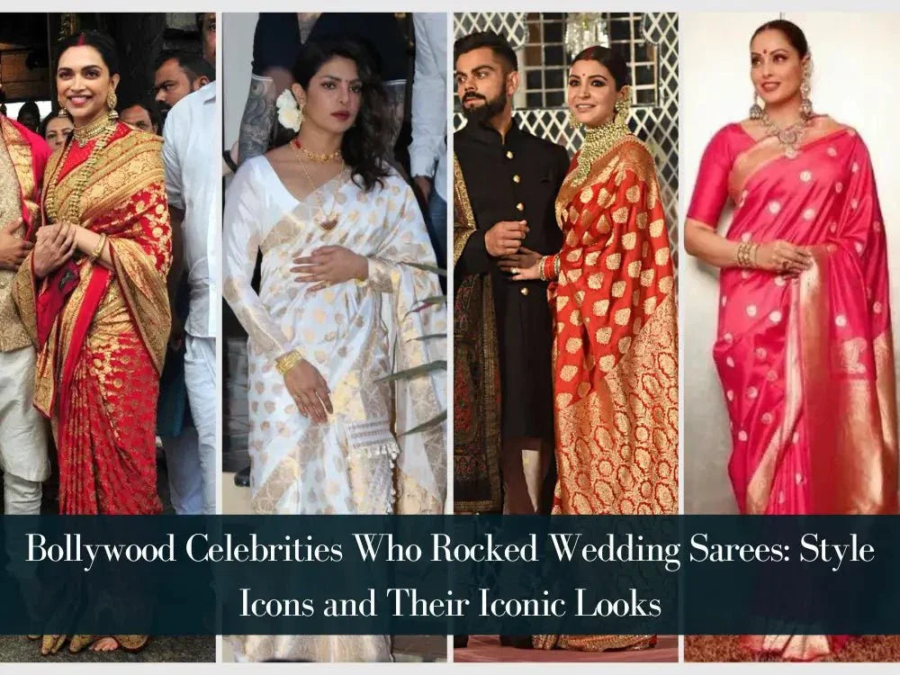 Bollywood Celebrities Who Rocked Wedding Sarees: Style Icons and Their Iconic Look - Ethnic Plus In