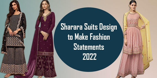 Sharara Suits Design to Make Fashion Statements 2022 | Ethnic Plus - Ethnic Plus In
