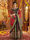 Elegant Multi-Color Digital Printed Navratri Wear Lehenga Choli