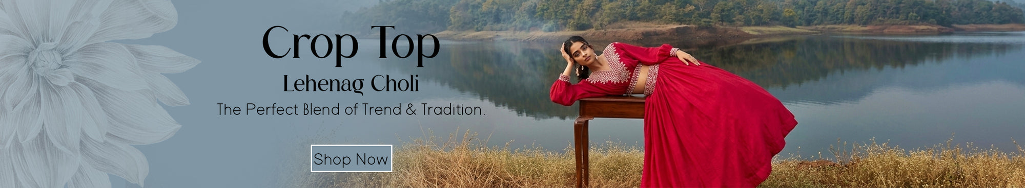 Crop Top Lehengas