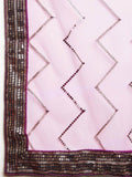 Bewitching Purple Sequins Art Silk Engagement Wear Lehenga Choli