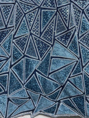 Engaging Blue Sequins Embroidered Net Lehenga Choli