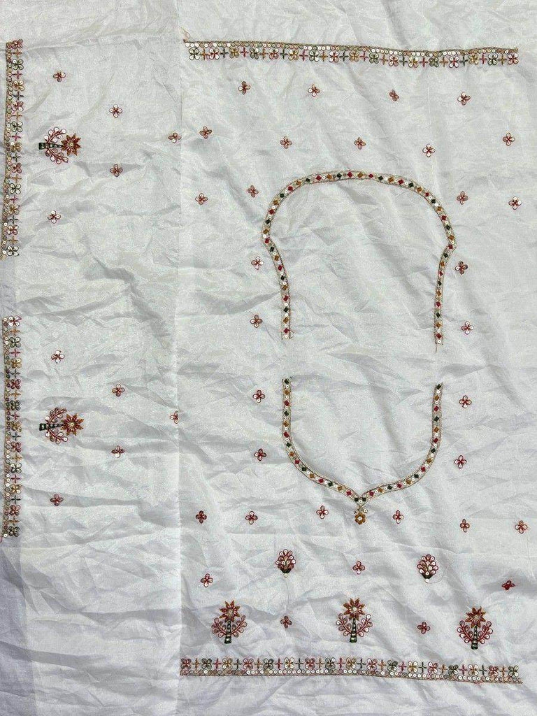 Enchanting White Sequins Silk Traditional Lehenga Choli With Dupatta