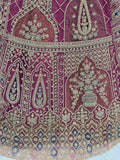 Enchanting Pink Net Sequins Engagement Wear Lehenga Choli With Dupatta
