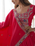 Magnetic Pink Coding Work Crepe Silk Designer Lehenga Choli