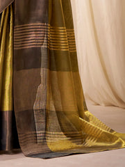 Sparkling Green Zari Weaving Silk Function Wear Saree With Blouse