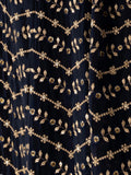 Charming Navy Blue Sequins Georgette Party Wear Lehenga Choli