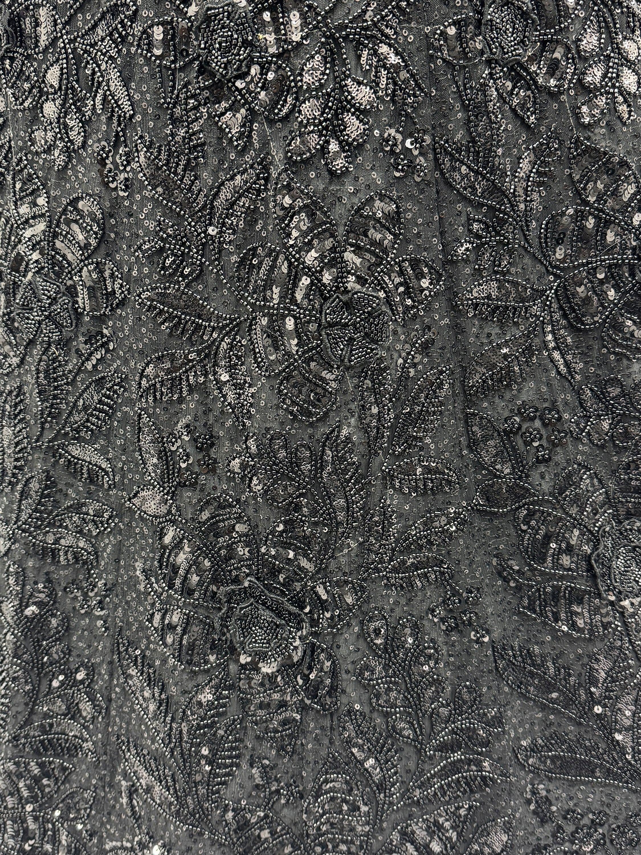 Glamorous Black Sequins Net Cocktail Party Wear Lehenga Choli