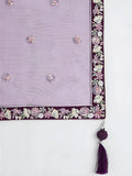 Elegant Purple Sequins Net Reception Wear Lehenga Choli With Dupatta