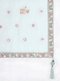 Stunning Sky-Blue Sequins Net Engagement Wear Lehenga Choli With Dupatta