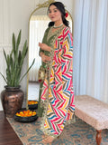 Enchanting Pista Green Embroidered Viscose Traditional Pant Suit