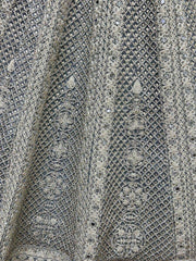 Charming Grey Embroidered Net Engagement Wear Lehenga Choli