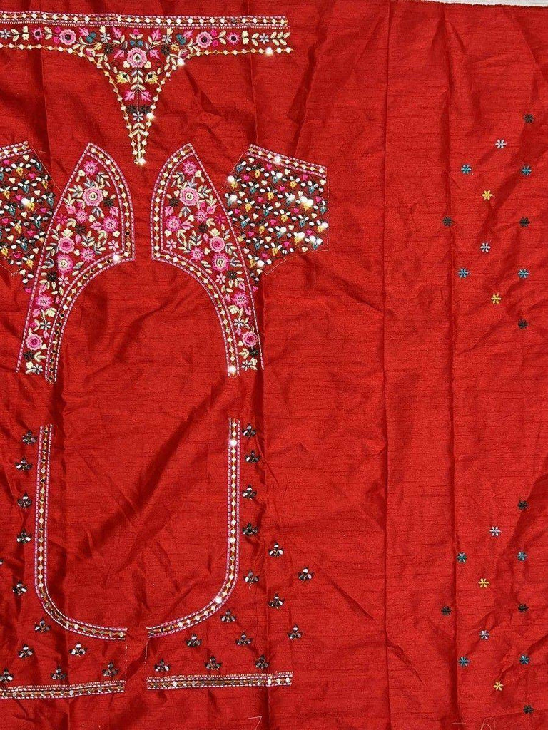 Gorgeous Off-White Floral Printed Silk Traditional Lehenga Choli