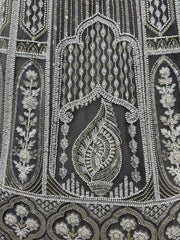 Fabulous Grey Sequins Net Reception Wear Lehenga Choli With Dupatta - Ethnic Plus In