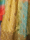 Glamorous Yellow Organza Function Wear Lehenga Choli With Dupatta - Ethnic Plus In