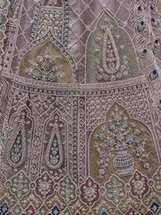 Gorgeous Peach Sequins Net Engagement Wear Lehenga Choli - Ethnic Plus In