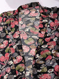Fascinating Black Digital Printed Cotton Western Co-Ord Set