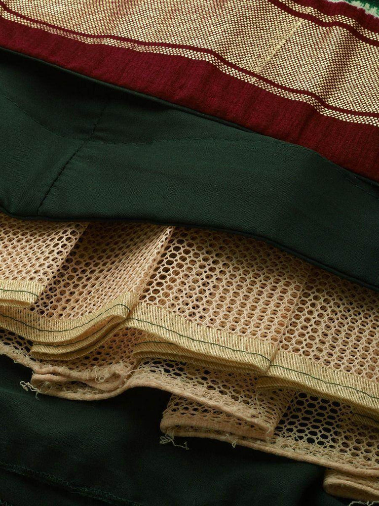 Alluring Green Patola Print Silk Festival Wear Lehenga Choli