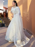 Lovely White Stone Work Organza Wedding Lehenga Choli With Dupatta - Ethnic Plus In