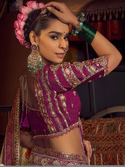 Captivating Cream Zari Weaving Silk Traditional Saree With Blouse