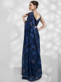 Alluring Blue Swarovski Work Jacquard Festival Wear Saree With Blouse