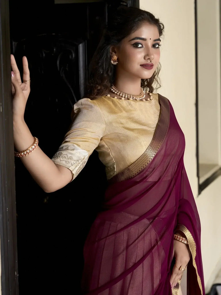 Stunning Cream Zari Weaving Kanchipuram Silk Event Wear Lehenga Choli - Ethnic Plus In