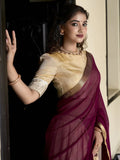 Stunning Cream Zari Weaving Kanchipuram Silk Event Wear Lehenga Choli - Ethnic Plus In