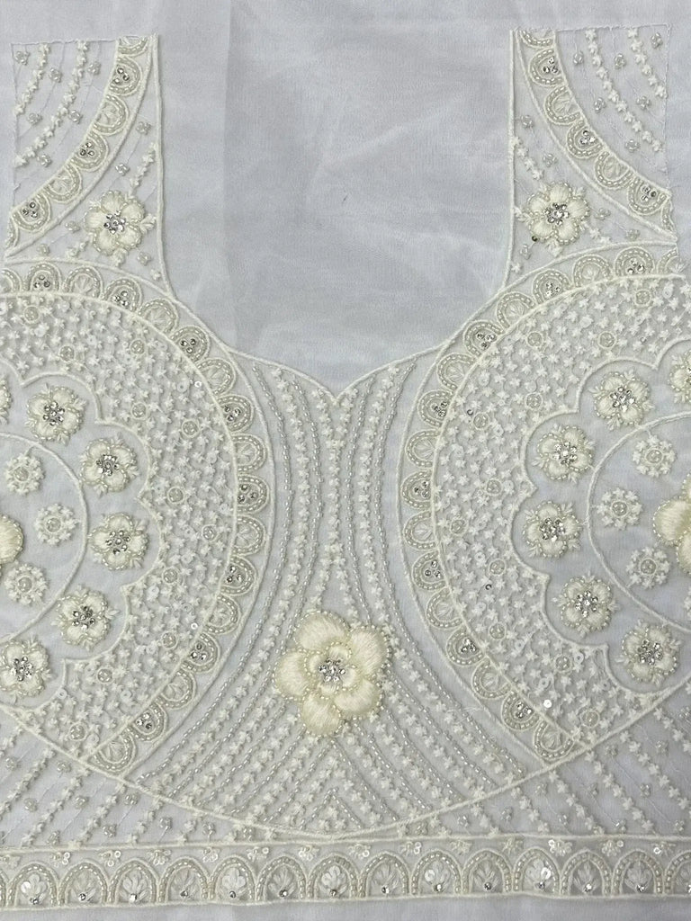 Stunning White Sequins Net Party Wear Lehenga Choli With Dupatta - Ethnic Plus In