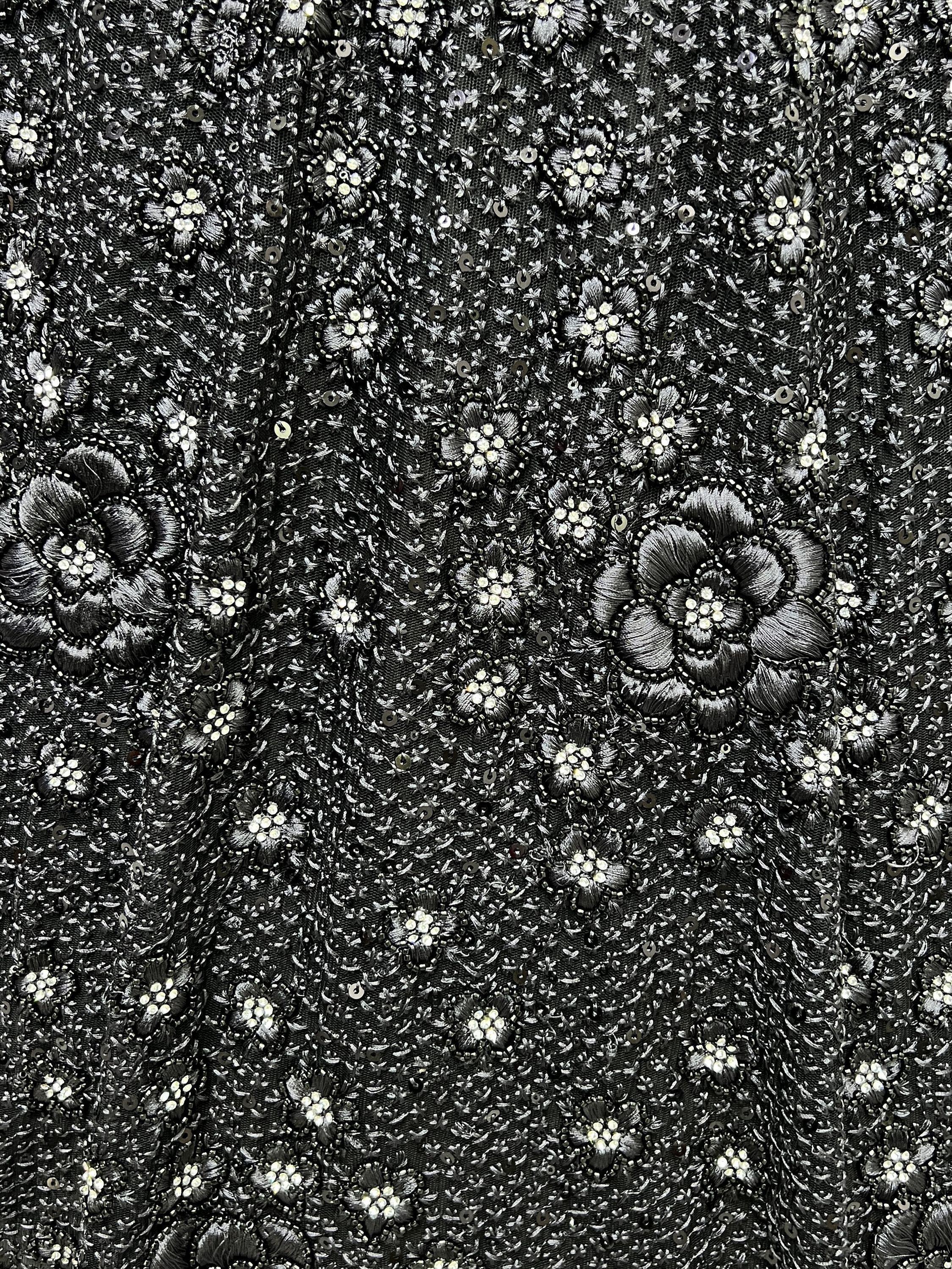 Surprising Black Sequins Net Party Wear Lehenga Choli With Dupatta - Ethnic Plus In