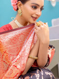 Wonderful Yellow Zari Weaving Banarasi Silk Festival Wear Saree