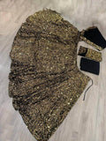 Black Fully Sequins Velvet Party Wear Lehenga Choli