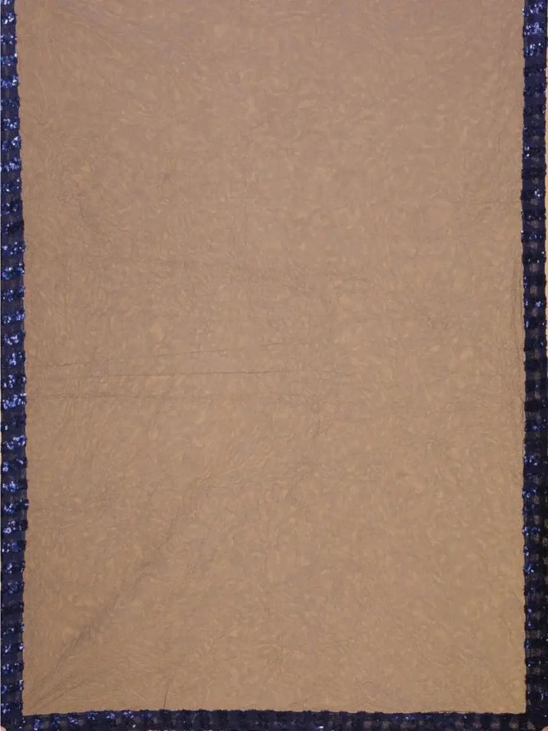Fabulous Navy Blue Sequins Net Reception Wear Lehenga Choli With Dupatta