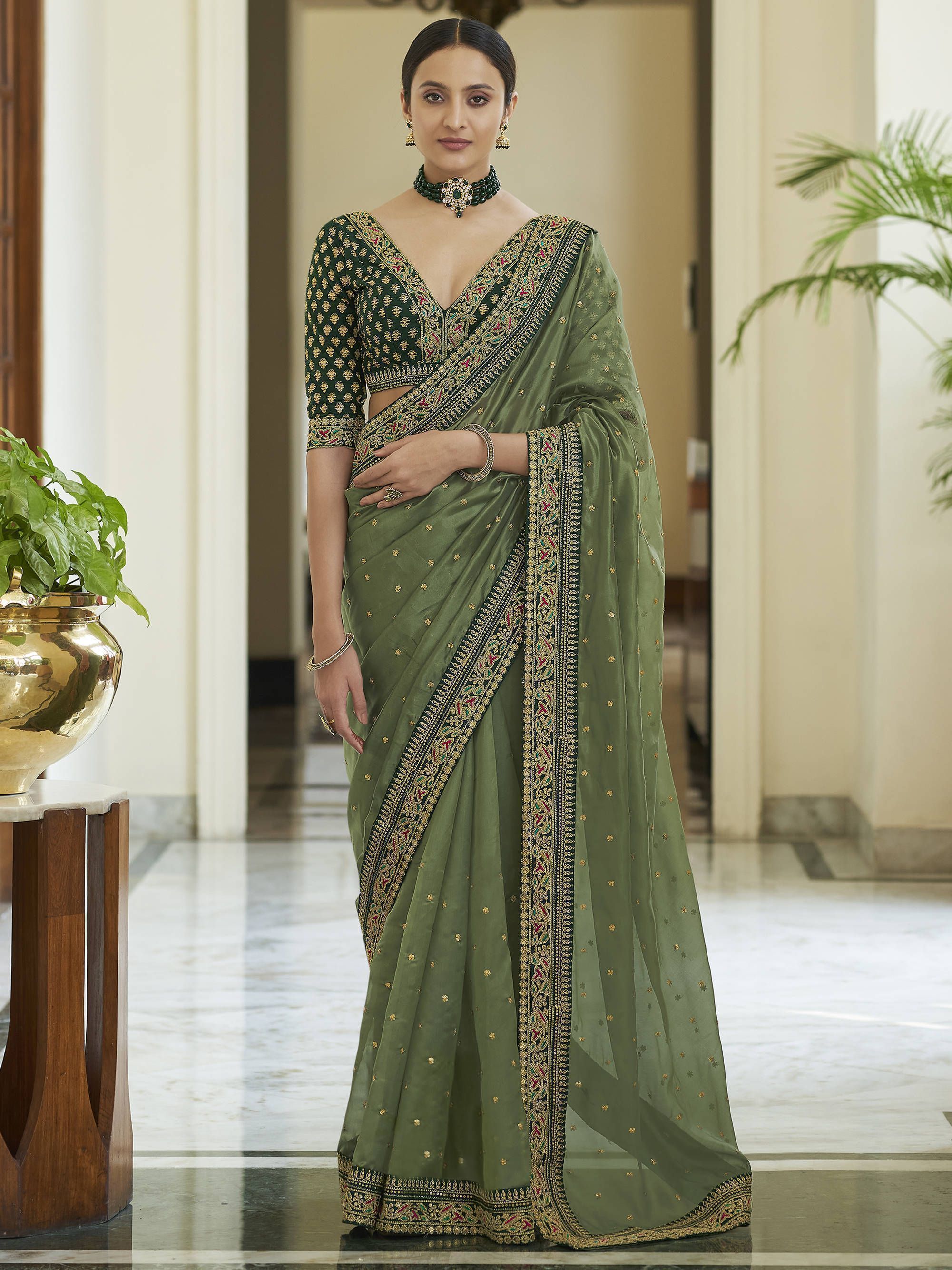 Latest Indian Wedding Sarees For Women