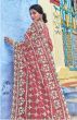 Gajari Lakhnavi Work Pure Maslin Party Wear Gown With Heavy Dupatta