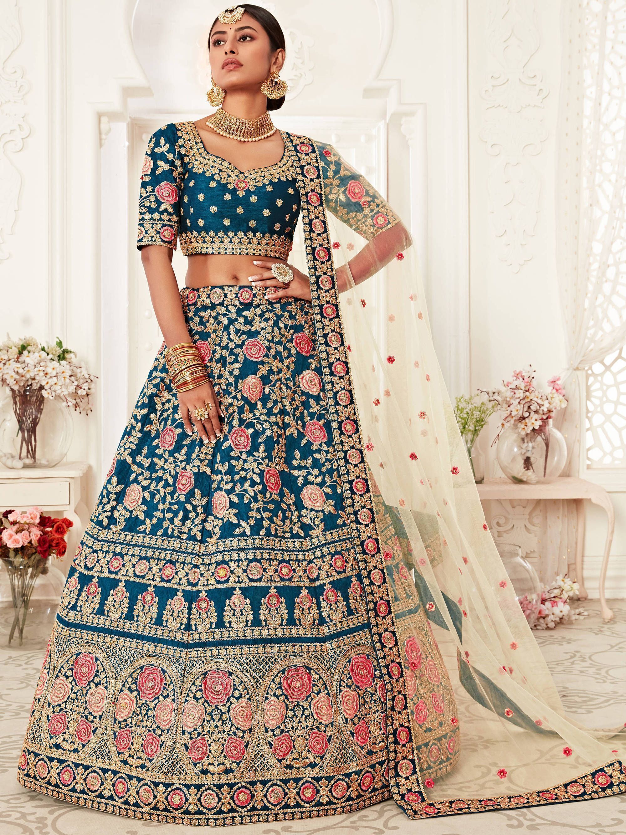 Top Five Unique Wedding Lehenga Which Are Generating Rave Reviews – Aparnaa  Fabrics