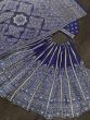Fascinating Navy Blue Digital Printed Silk Festive Lehenga Choli