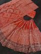 Glamorous Red Digital Printed Silk Festive Lehenga Choli
