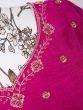 Astonishing Pink Sequins Embroidery Georgette Lehenga Choli