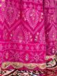 Astonishing Pink Sequins Embroidery Georgette Lehenga Choli