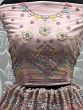Incredible Light Pink Thread Embroidered Net Lehenga Choli