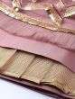 Mauve Sequinned Semi-Stitched Myntra Lehenga & Unstitched Blouse with Dupatta