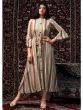 Multi Color Printed Muslin Silk Party Wear Gown (Default)