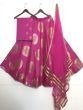 Pink Jacquard Banarasi Silk Festival Wear Lehenga Choli