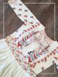 White Floral Printed Maslin Festive Wear Ready To Wear Long Gown